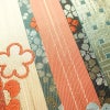 袋帯 リバーシブル 全通柄 美品 フォーマル用 正絹 花柄 箔 金糸 帯 多色使い_画像14