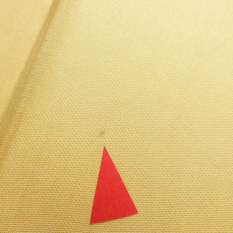 袋帯 太鼓柄 良品 フォーマル用 正絹 人物・動物柄 箔 金彩 帯 黄・黄土色_画像19