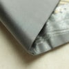 名古屋帯 秀逢錦 太鼓柄 良品 正絹 古典柄 名古屋仕立て 箔 金糸 帯 グレー_画像10