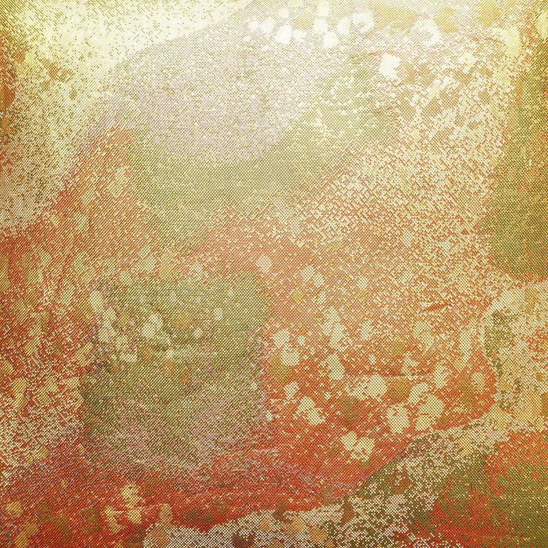 袋帯 六通柄 フォーマル用 正絹 幾何学柄・抽象柄 箔 帯 金・銀_画像2