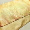 袋帯 六通柄 フォーマル用 正絹 幾何学柄・抽象柄 箔 帯 金・銀_画像11
