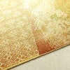 袋帯 六通柄 フォーマル用 正絹 幾何学柄・抽象柄 箔 帯 金・銀_画像17