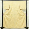 小紋 絞り 総絞り 正絹 古典柄 袷仕立て 身丈160cm 裄丈65.5cm 着物 クリーム_画像1