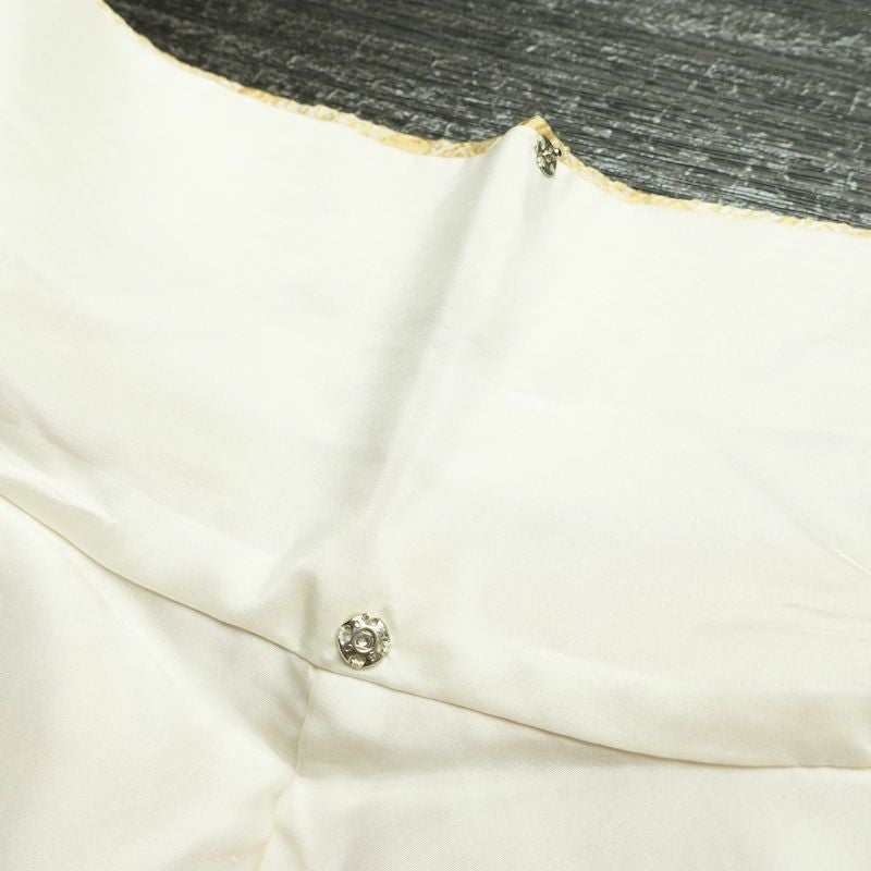 小紋 絞り 総絞り 正絹 古典柄 袷仕立て 身丈160cm 裄丈65.5cm 着物 クリーム_画像19