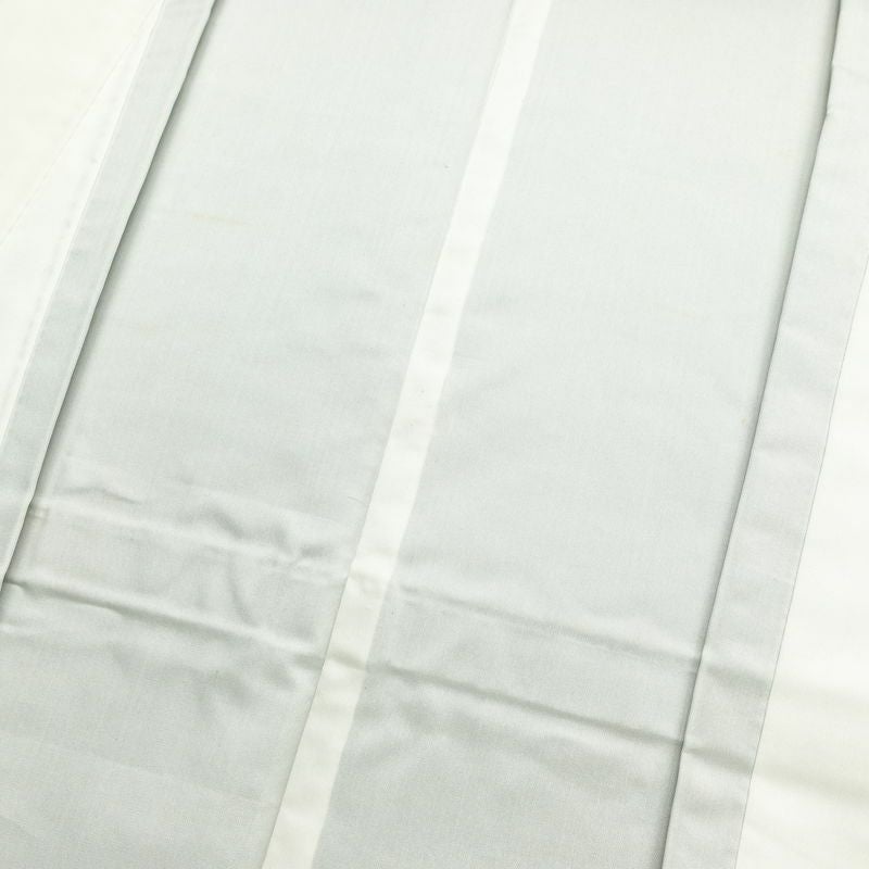 紬 正絹 花柄 袷仕立て 身丈159.5cm 裄丈64cm 着物 青・紺_画像17