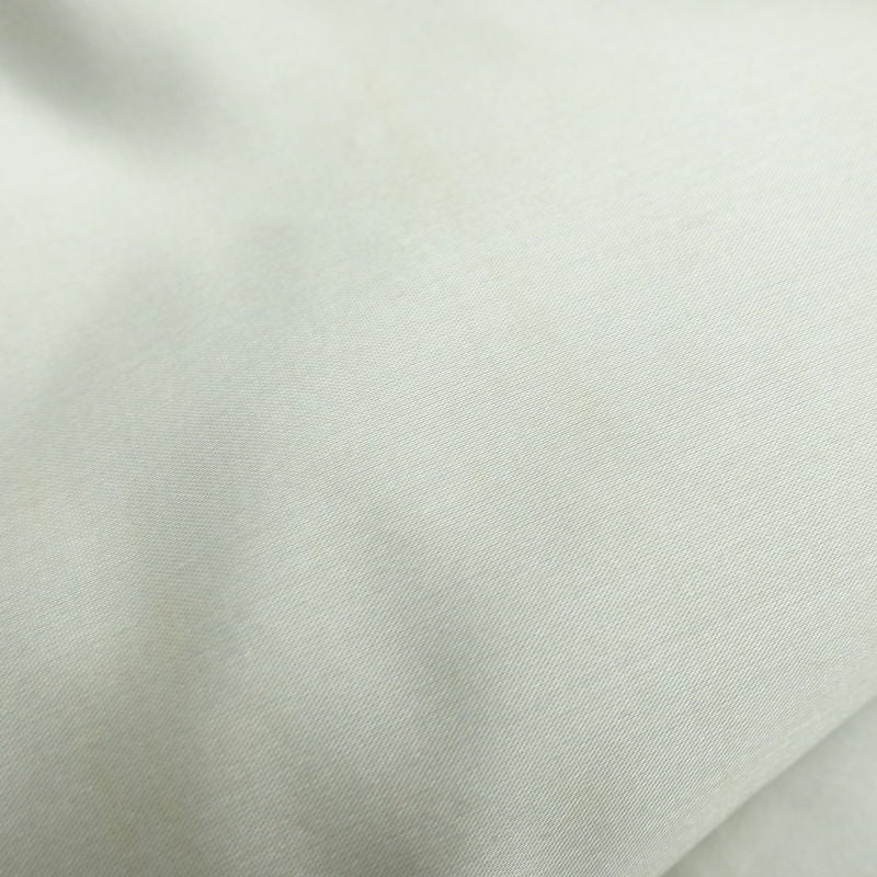 紬 正絹 花柄 袷仕立て 身丈159.5cm 裄丈64cm 着物 青・紺_画像20