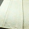 小紋 絞り しつけ糸付き 正絹 古典柄 袷仕立て 身丈160cm 裄丈65.5cm 着物 クリーム_画像4