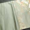 袋帯 六通柄 フォーマル用 正絹 古典柄 松 箔 金糸 帯 緑・うぐいす色_画像14