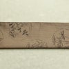 袋帯 未仕立て 六通柄 良品 一般用 正絹 木の葉・植物柄 帯 ベージュ_画像15