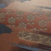 袋帯 六通柄 フォーマル用 正絹 雲柄 帯 青・紺_画像3