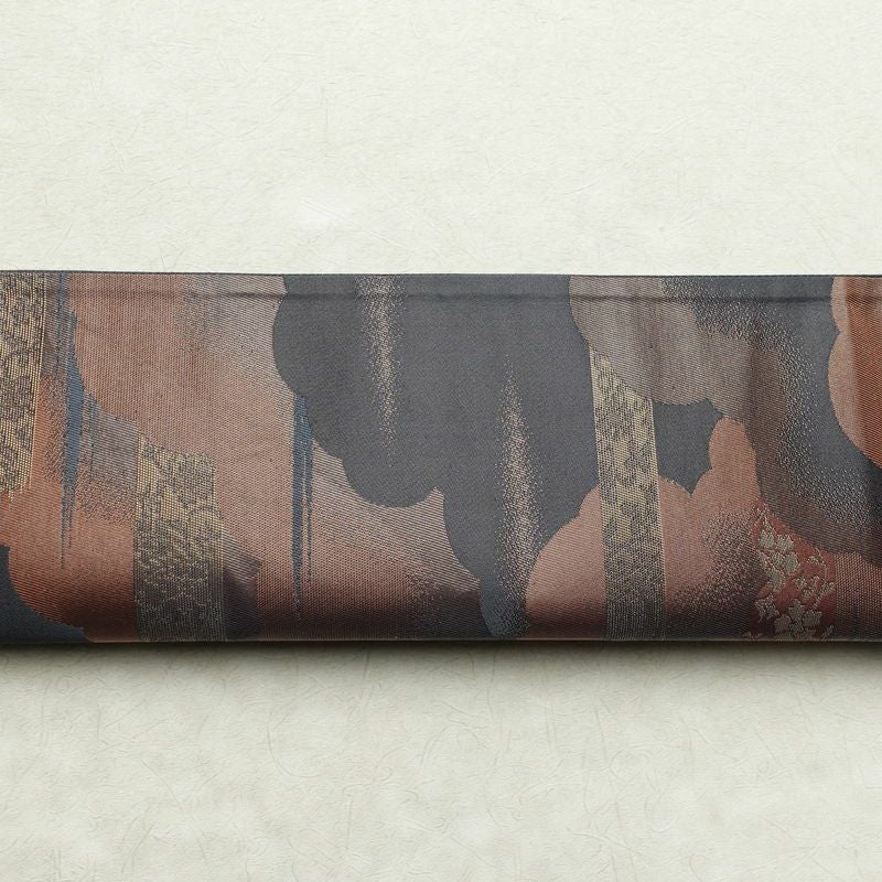 袋帯 六通柄 フォーマル用 正絹 雲柄 帯 青・紺_画像15