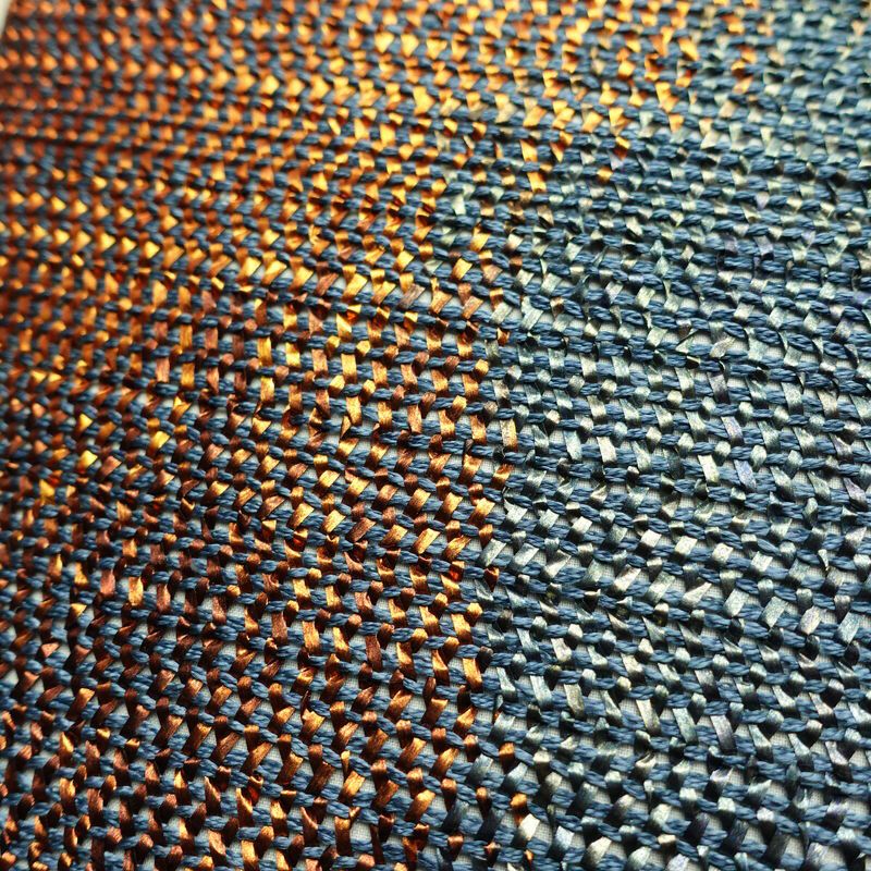 袋帯 全通柄 良品 フォーマル用 正絹 幾何学柄・抽象柄 帯 多色使い_画像6