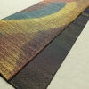 袋帯 全通柄 良品 フォーマル用 正絹 幾何学柄・抽象柄 帯 多色使い_画像8