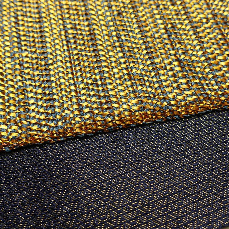 袋帯 全通柄 良品 フォーマル用 正絹 幾何学柄・抽象柄 帯 多色使い_画像12