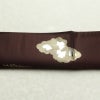袋帯 太鼓柄 フォーマル用 正絹 雲柄 箔 帯 小豆・エンジ_画像16