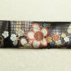 袋帯 六通柄 振袖用 正絹 花柄 桜 箔 金糸 帯 黒_画像13