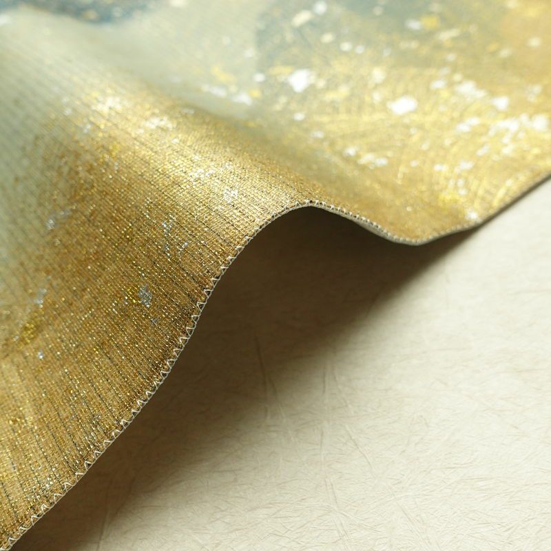 袋帯 全通柄 良品 フォーマル用 正絹 幾何学柄・抽象柄 箔 帯 多色使い_画像20