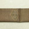 袋帯 太鼓柄 特許番号177743号 フォーマル用 正絹 幾何学柄・抽象柄 金糸 帯 茶_画像16