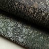 袋帯 全通柄 美品 正絹 木の葉・植物柄 金通し フォーマル 帯 緑・うぐいす色_画像7