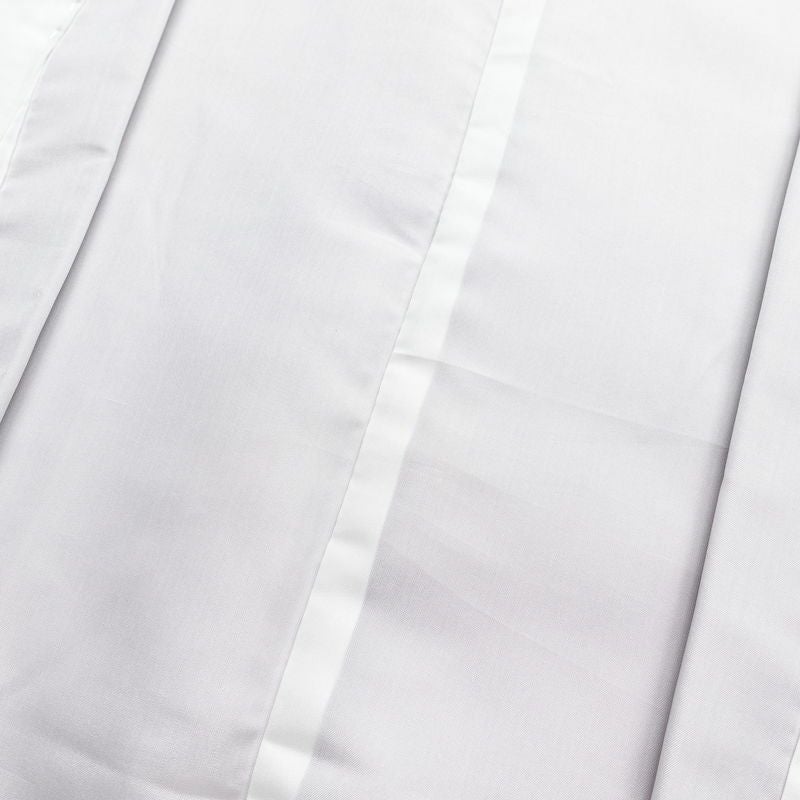 色無地 古法草木染 しつけ糸付き 鮫小紋 正絹 流水・波柄 袷仕立て 身丈169cm 裄丈68.5cm 着物 紫・藤色_画像15