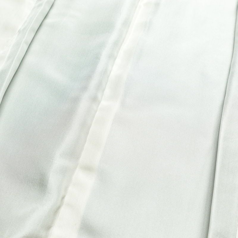 色留袖 縮緬 一つ紋付き 正絹 風景柄 袷仕立て 身丈160cm 裄丈67cm 共八掛 フォーマル 着物 緑・うぐいす色_画像20