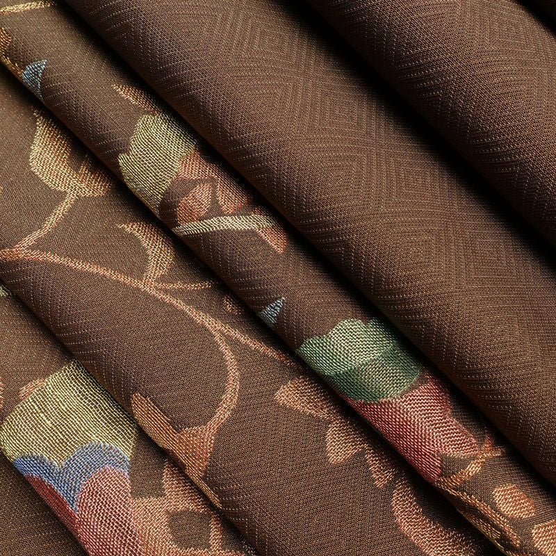 袋帯 太鼓柄 フォーマル用 正絹 人物・動物柄 金糸 帯 茶_画像20