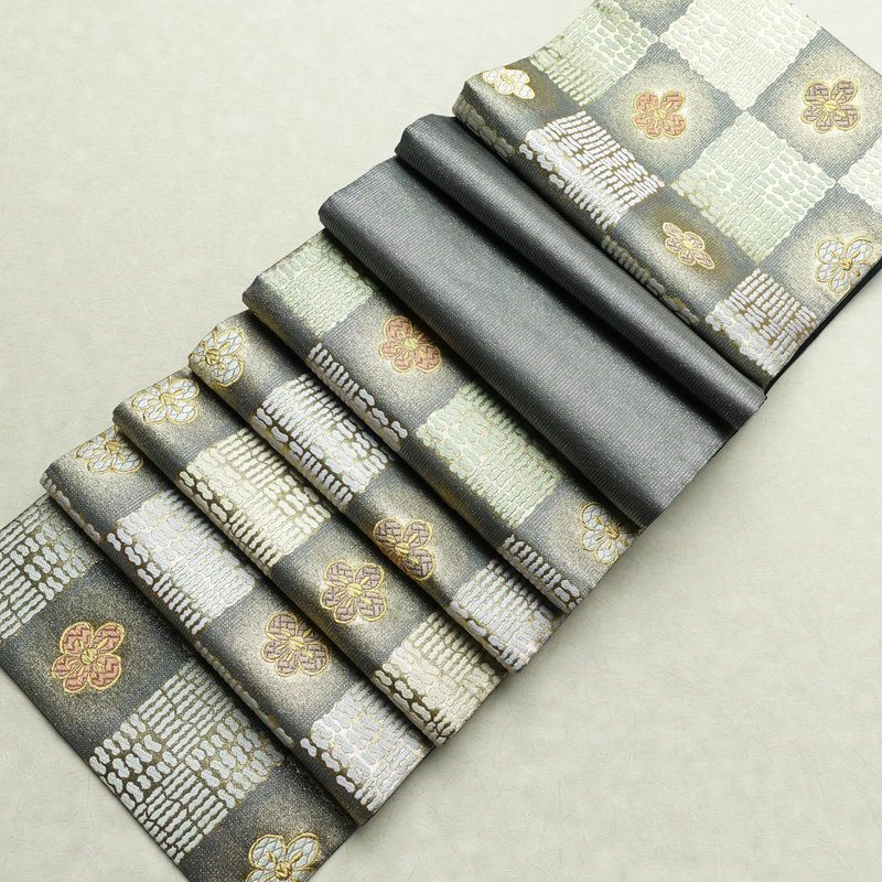 袋帯 六通柄 美品 フォーマル用 正絹 金糸 帯 多色使い_画像18