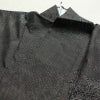 大島紬 正絹 幾何学柄・抽象柄 袷仕立て 身丈158.5cm 裄丈66.5cm 着物 グレー_画像14