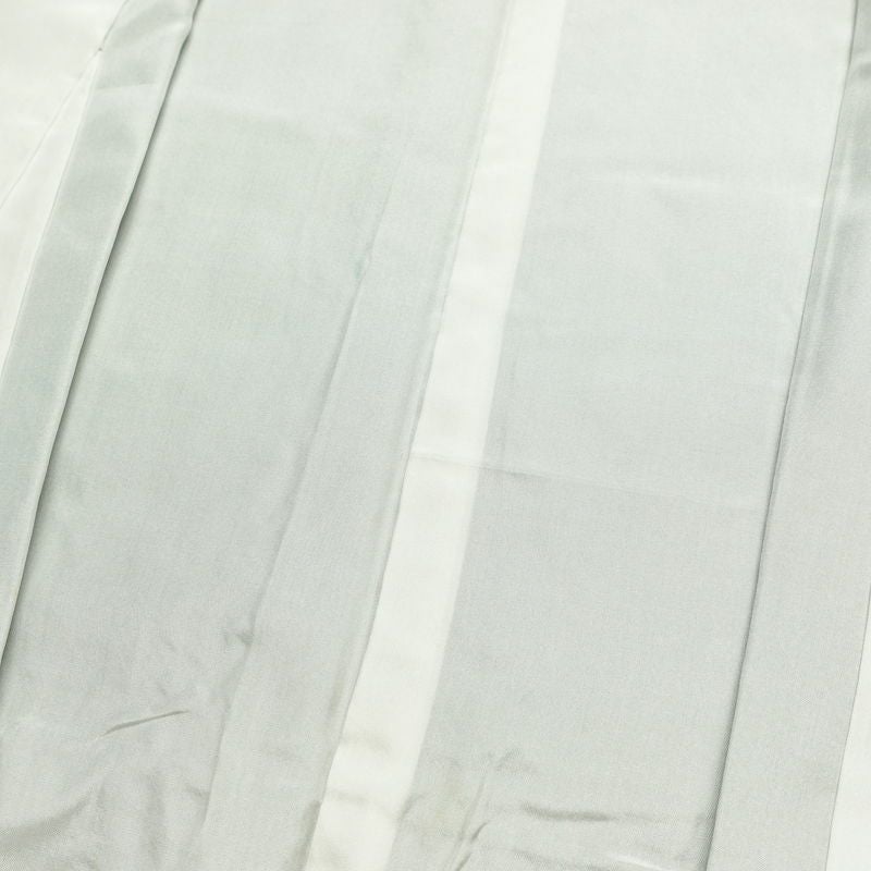 大島紬 正絹 幾何学柄・抽象柄 袷仕立て 身丈158.5cm 裄丈66.5cm 着物 グレー_画像16