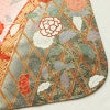 振袖 金駒刺繍 正絹 花柄 袷仕立て 身丈168cm 裄丈67.5cm 箔 金彩 蝶 フォーマル 着物 ピンク_画像16