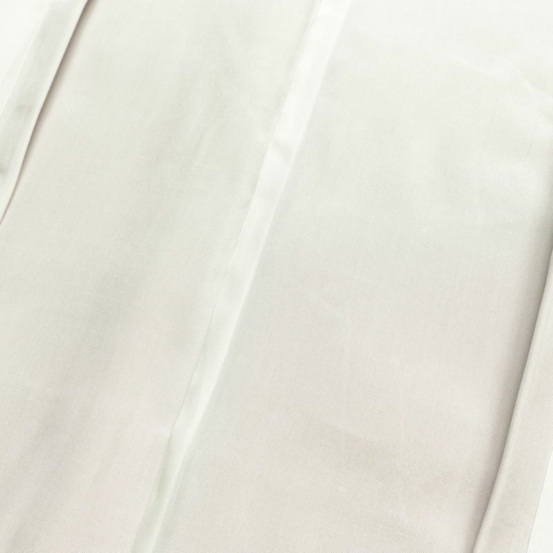 色無地 良品 落款入り 縮緬 一つ紋付き 正絹 無地 袷仕立て 身丈166cm 裄丈67.5cm 一部しつけ糸付き ピンク_画像19