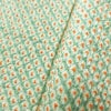 小紋 絞り 総絞り 正絹 古典柄 袷仕立て 身丈155.5cm 裄丈66.5cm 着物 緑・うぐいす色_画像8