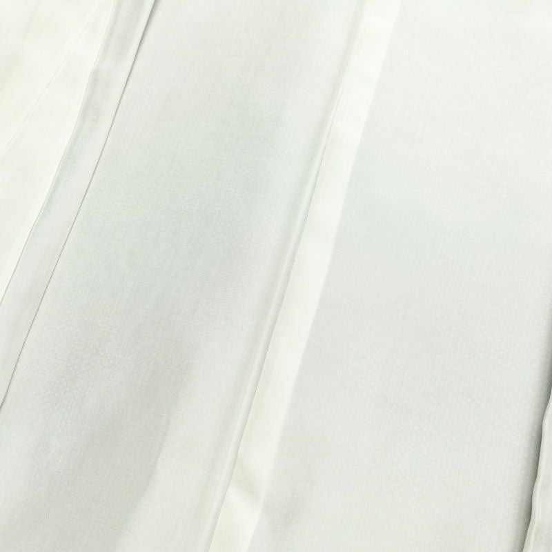 大島紬 良品 純泥染 証紙あり 正絹 木の葉・植物柄 袷仕立て 身丈159.5cm 裄丈63cm 着物 茶_画像16