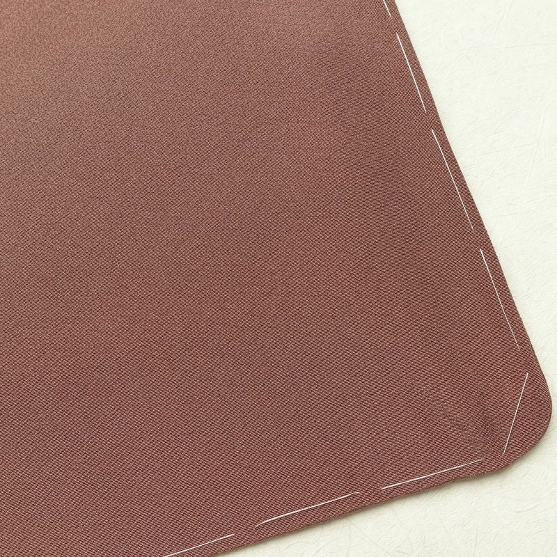 色留袖 美品 金駒刺繍 一つ紋付き 正絹 人物・動物柄 袷仕立て 身丈158cm 裄丈65cm 箔 刺繍 一部しつけ糸付き 金糸 フォーマル 扇子 着物 茶_画像16