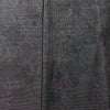 大島紬 良品 証紙あり 正絹 木の葉・植物柄 袷仕立て 身丈166.5cm 裄丈66.5cm 着物 紫・藤色_画像6