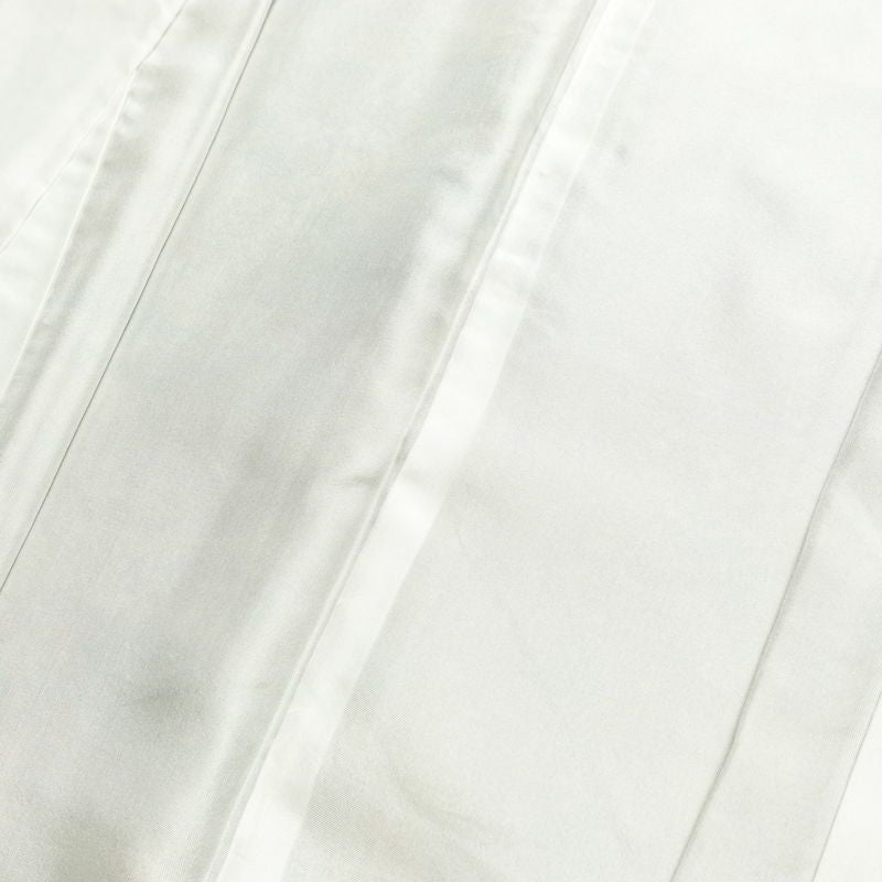 小紋 縮緬 総柄 正絹 花柄 袷仕立て 身丈162.5cm 裄丈66.5cm 一部しつけ糸付き 着物 茶_画像18