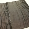 大島紬 良品 証紙なし 正絹 縞柄・線柄 袷仕立て 身丈158cm 裄丈65.5cm 着物 茶_画像13