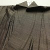 大島紬 良品 証紙なし 正絹 縞柄・線柄 袷仕立て 身丈158cm 裄丈65.5cm 着物 茶_画像16