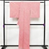 小紋 良品 しつけ糸付き 絞り 総絞り 正絹 古典柄 袷仕立て 身丈158.5cm 裄丈64.5cm 着物 ピンク_画像2