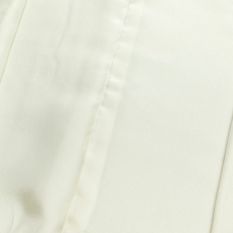 小紋 良品 飛び柄 正絹 花柄 袷仕立て 身丈158cm 裄丈65.5cm 着物 クリーム_画像19