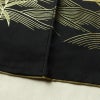 訪問着 良品 ろうけつ染め 正絹 木の葉・植物柄 袷仕立て 身丈173cm 裄丈69.5cm 箔 金彩 フォーマル 着物 グレー_画像14