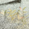 訪問着 良品 ろうけつ染め 正絹 木の葉・植物柄 袷仕立て 身丈173cm 裄丈69.5cm 箔 金彩 フォーマル 着物 グレー_画像19