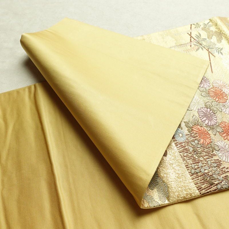 袋帯 六通柄 フォーマル用 正絹 古典柄 箔 帯 金・銀_画像9