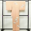 訪問着 良品 正絹 木の葉・植物柄 袷仕立て 身丈156.5cm 裄丈65.5cm 刺繍 フォーマル 着物 ピンク_画像2