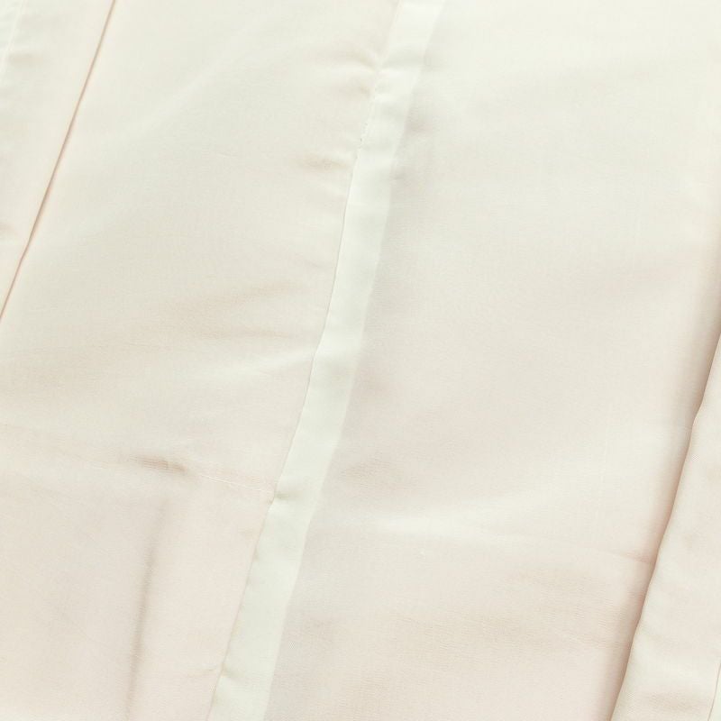 訪問着 良品 正絹 木の葉・植物柄 袷仕立て 身丈156.5cm 裄丈65.5cm 刺繍 フォーマル 着物 ピンク_画像18