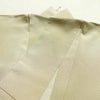 単衣 色無地 良品 縮緬 一つ紋付き 正絹 その他の柄 単衣仕立て 身丈160cm 裄丈66.5cm フォーマル 着物 ぼかし ベージュ_画像16