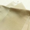 単衣 色無地 良品 縮緬 一つ紋付き 正絹 その他の柄 単衣仕立て 身丈160cm 裄丈66.5cm フォーマル 着物 ぼかし ベージュ_画像17