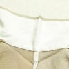単衣 色無地 良品 縮緬 一つ紋付き 正絹 その他の柄 単衣仕立て 身丈160cm 裄丈66.5cm フォーマル 着物 ぼかし ベージュ_画像19
