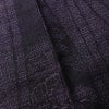 紬 美品 しつけ糸付き 正絹 縞柄・線柄 袷仕立て 身丈158cm 裄丈64cm 着物 紫・藤色_画像10