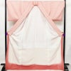 小紋 良品 絞り 総絞り 正絹 古典柄 袷仕立て 身丈172cm 裄丈69cm 着物 ピンク_画像3